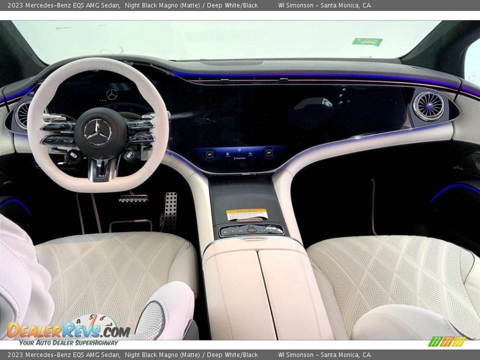 Dashboard of 2023 Mercedes-Benz EQS AMG Sedan Photo #6