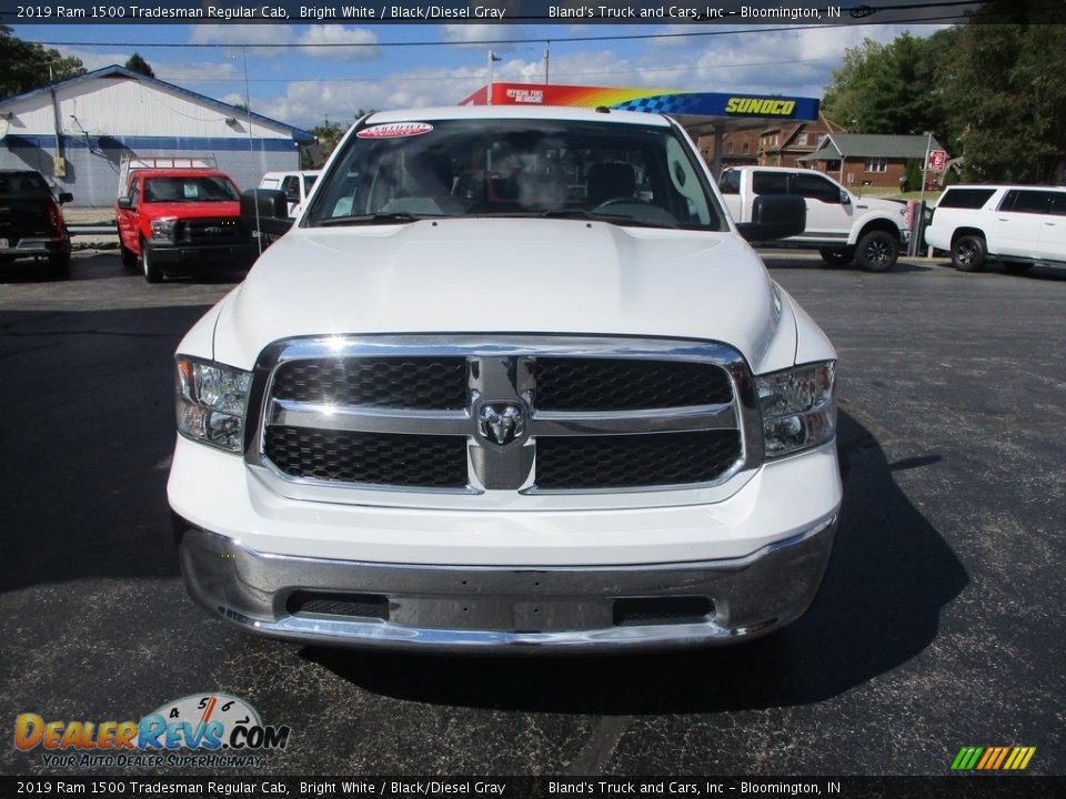 2019 Ram 1500 Tradesman Regular Cab Bright White / Black/Diesel Gray Photo #20