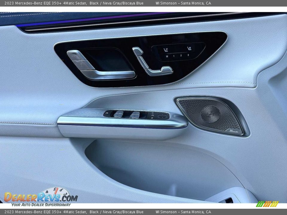 Controls of 2023 Mercedes-Benz EQE 350+ 4Matic Sedan Photo #8
