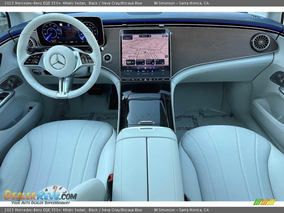 Dashboard of 2023 Mercedes-Benz EQE 350+ 4Matic Sedan Photo #10