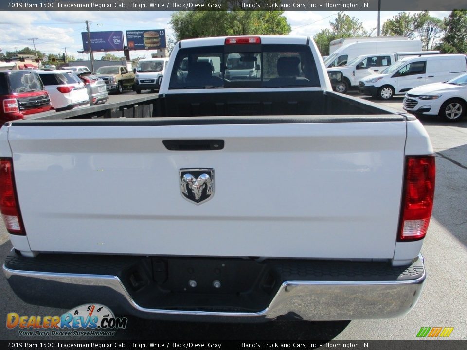 2019 Ram 1500 Tradesman Regular Cab Bright White / Black/Diesel Gray Photo #24