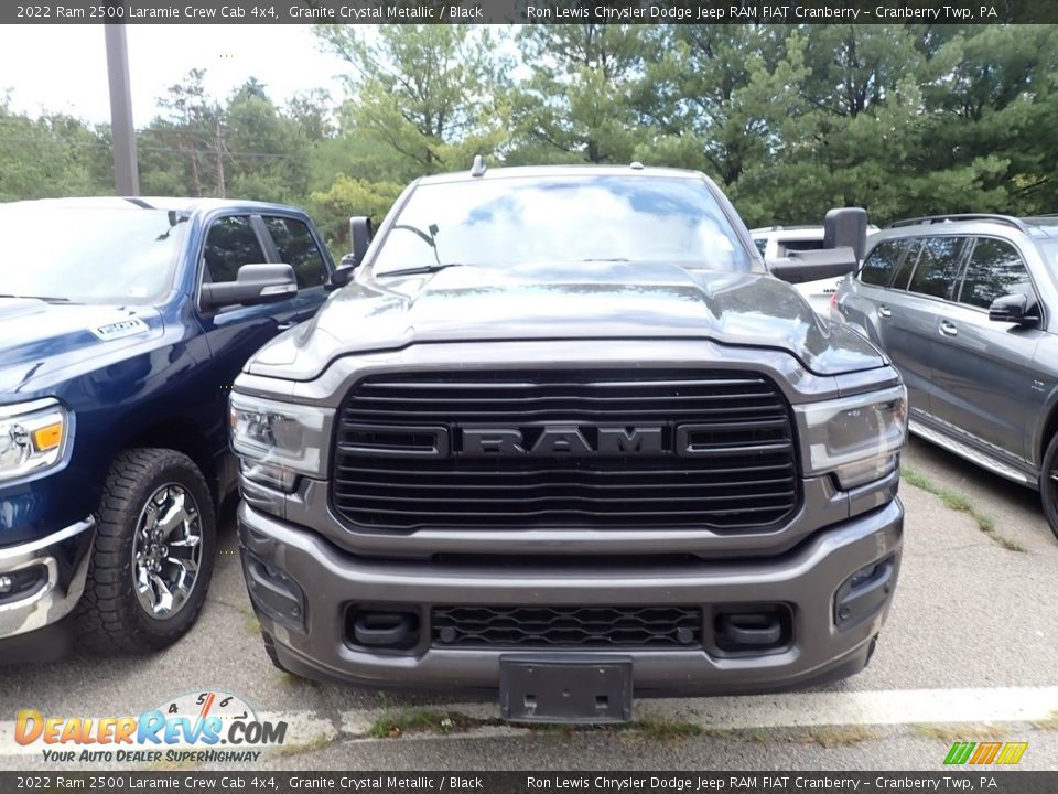 2022 Ram 2500 Laramie Crew Cab 4x4 Granite Crystal Metallic / Black Photo #2