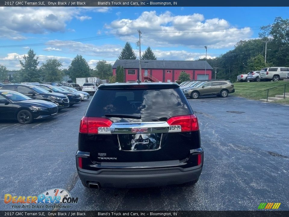 2017 GMC Terrain SLE Onyx Black / Jet Black Photo #4