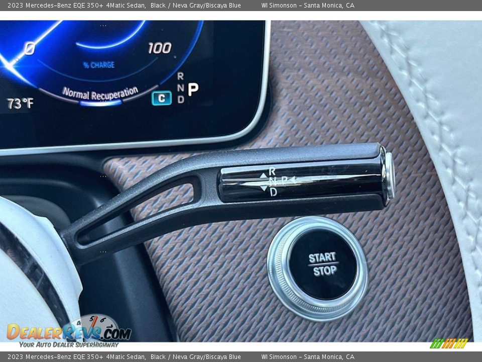 Controls of 2023 Mercedes-Benz EQE 350+ 4Matic Sedan Photo #17