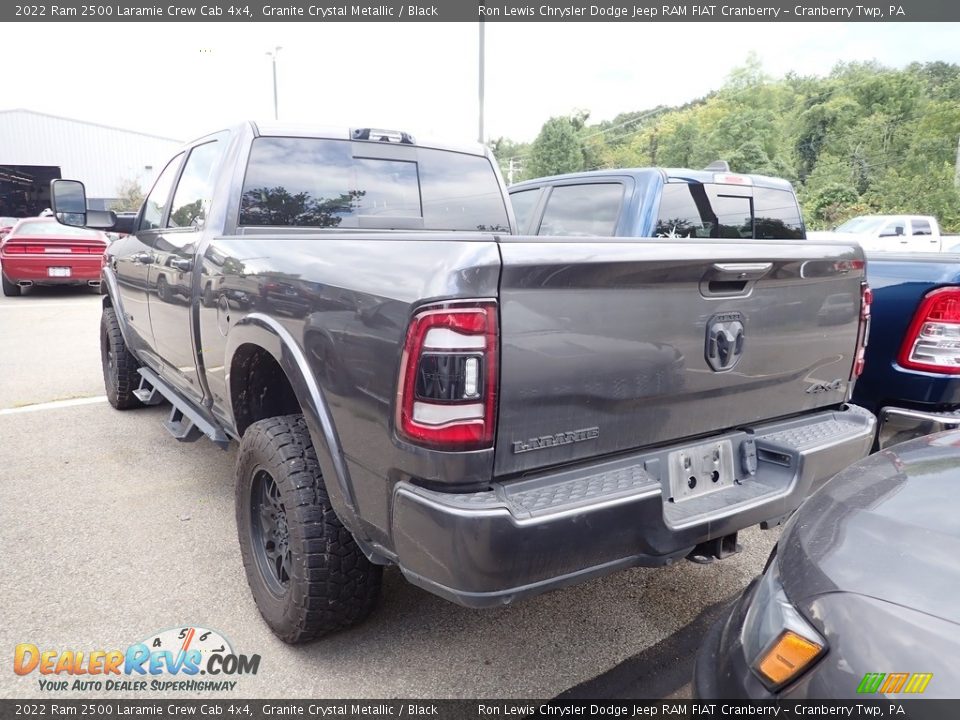 2022 Ram 2500 Laramie Crew Cab 4x4 Granite Crystal Metallic / Black Photo #4