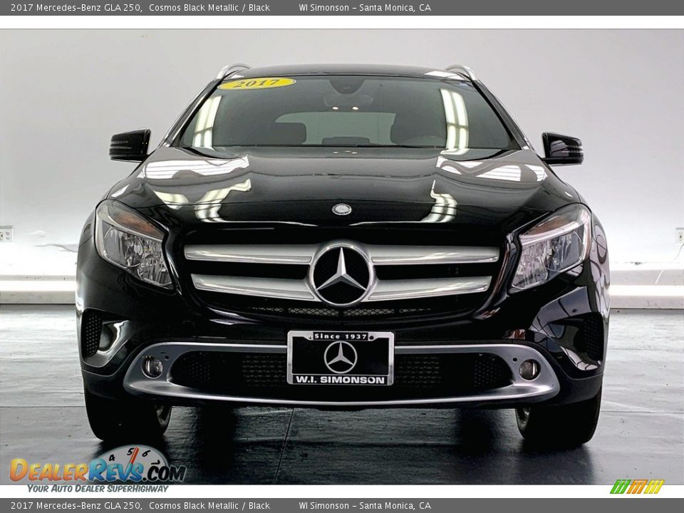 2017 Mercedes-Benz GLA 250 Cosmos Black Metallic / Black Photo #2