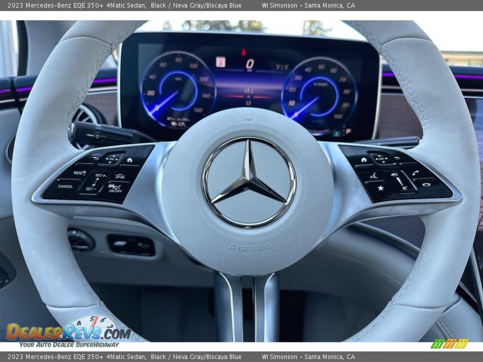 2023 Mercedes-Benz EQE 350+ 4Matic Sedan Steering Wheel Photo #19