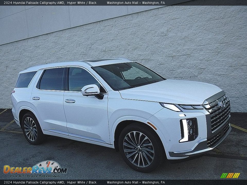 Front 3/4 View of 2024 Hyundai Palisade Calligraphy AWD Photo #1