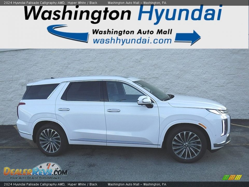 2024 Hyundai Palisade Calligraphy AWD Hyper White / Black Photo #2