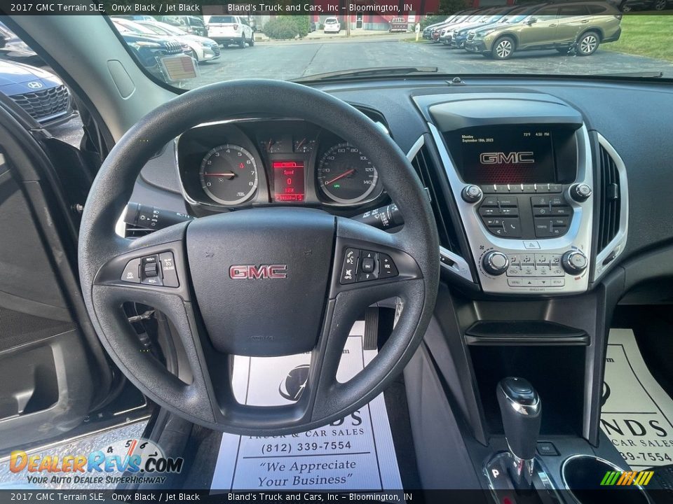 2017 GMC Terrain SLE Onyx Black / Jet Black Photo #20