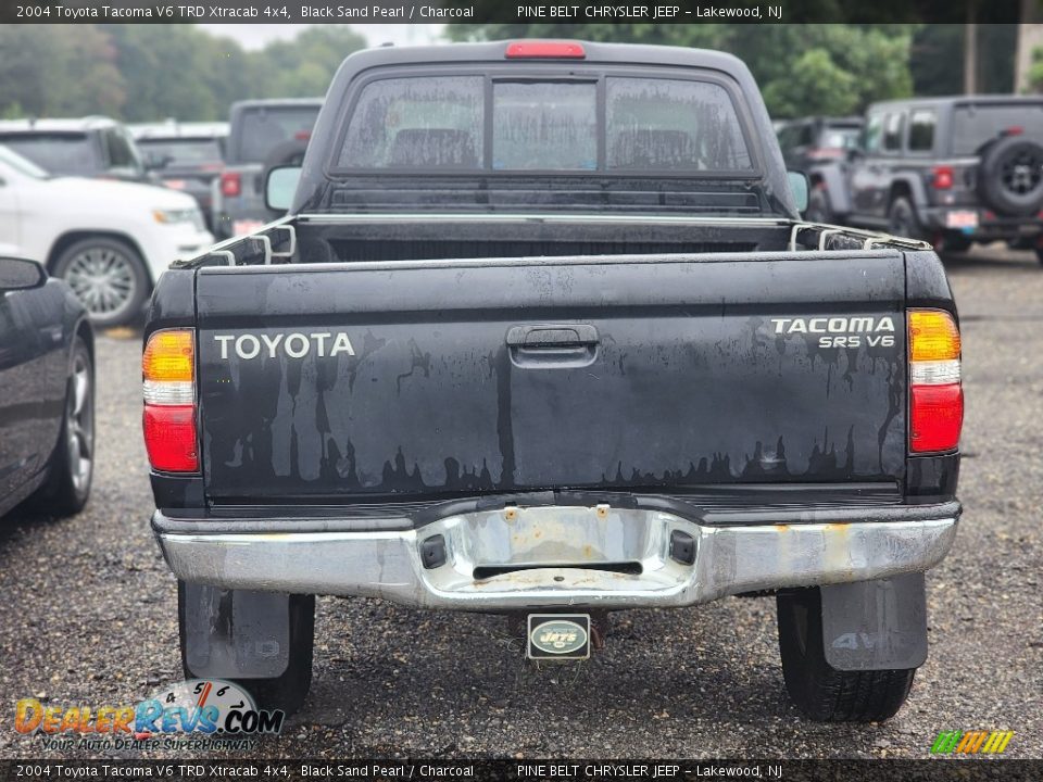 2004 Toyota Tacoma V6 TRD Xtracab 4x4 Black Sand Pearl / Charcoal Photo #4