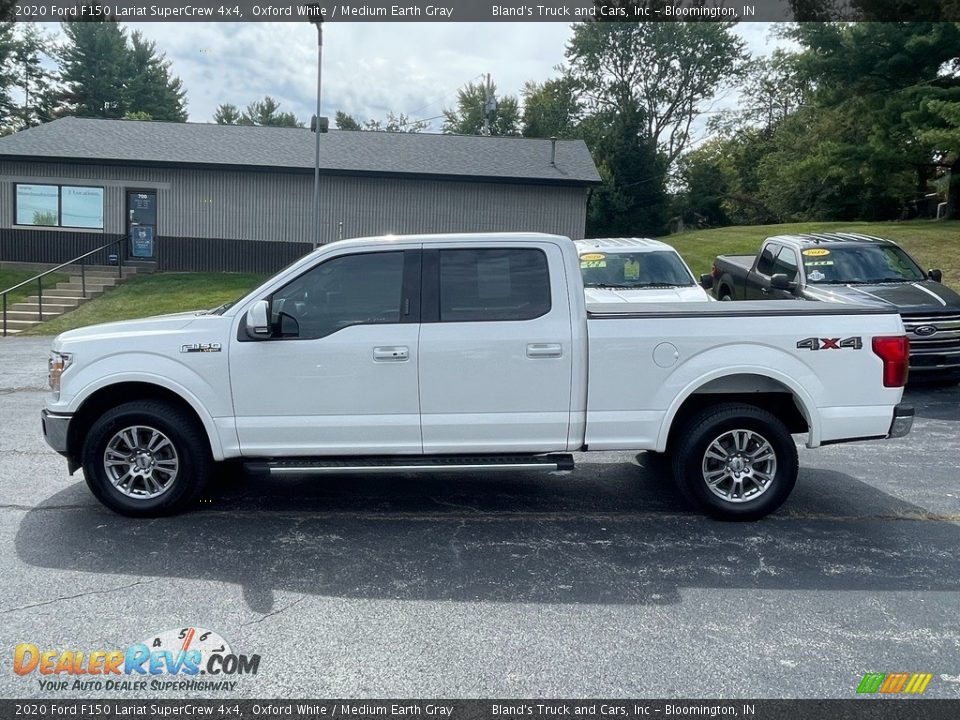 Oxford White 2020 Ford F150 Lariat SuperCrew 4x4 Photo #1