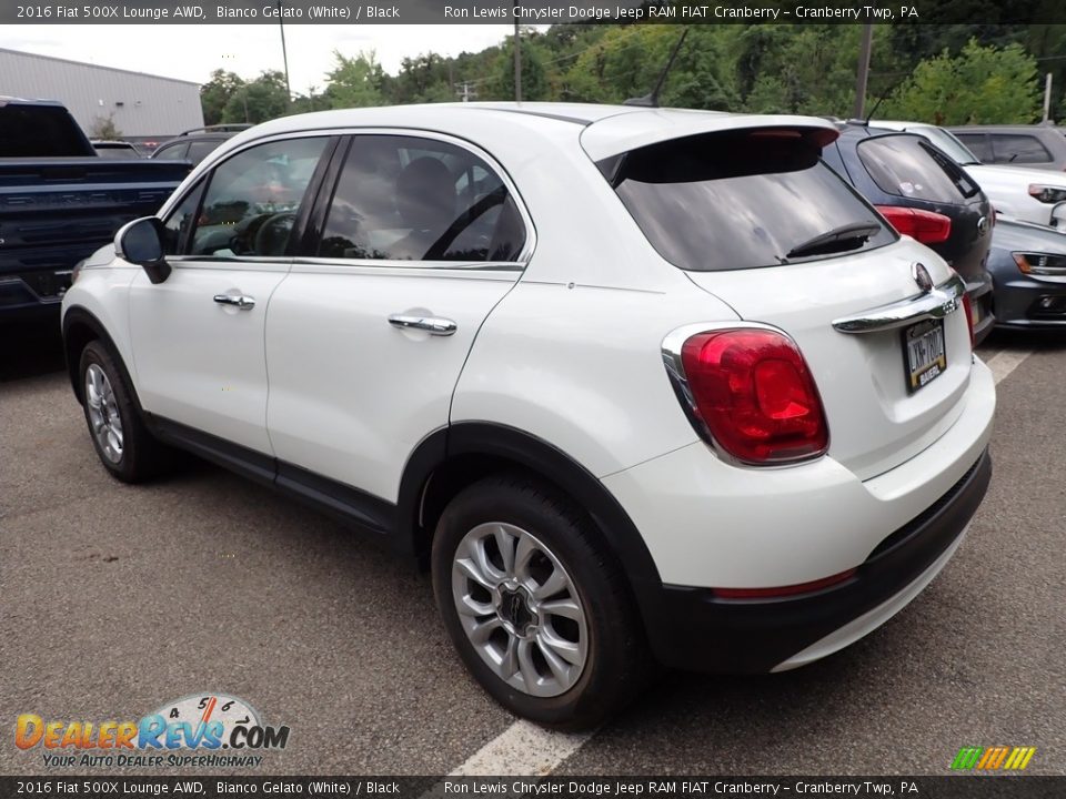 Bianco Gelato (White) 2016 Fiat 500X Lounge AWD Photo #4