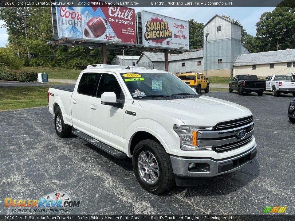 Oxford White 2020 Ford F150 Lariat SuperCrew 4x4 Photo #6