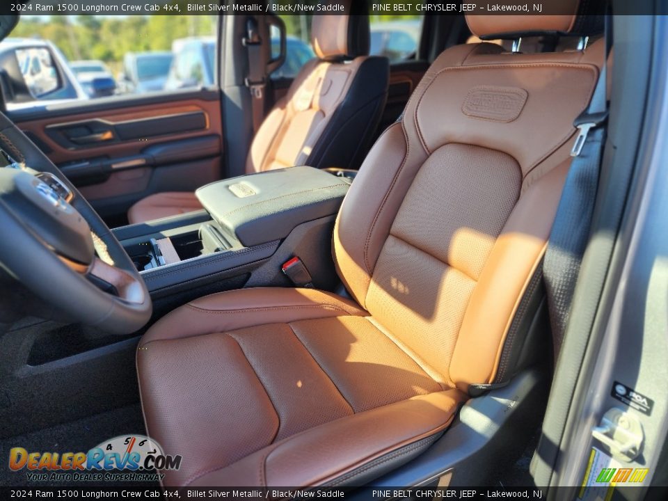 Front Seat of 2024 Ram 1500 Longhorn Crew Cab 4x4 Photo #13