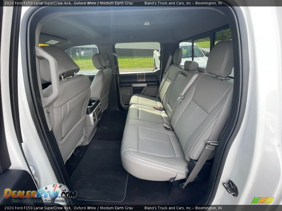 Rear Seat of 2020 Ford F150 Lariat SuperCrew 4x4 Photo #15