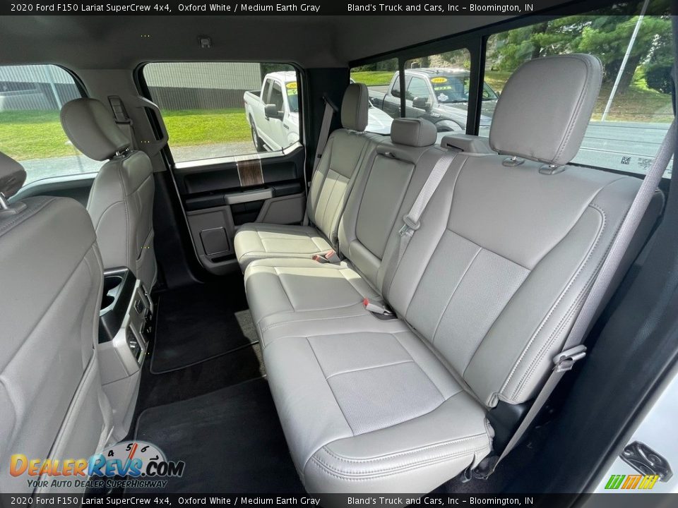 Rear Seat of 2020 Ford F150 Lariat SuperCrew 4x4 Photo #16