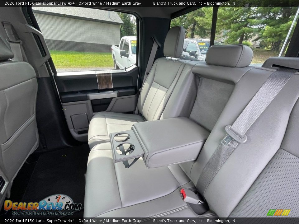 Rear Seat of 2020 Ford F150 Lariat SuperCrew 4x4 Photo #17