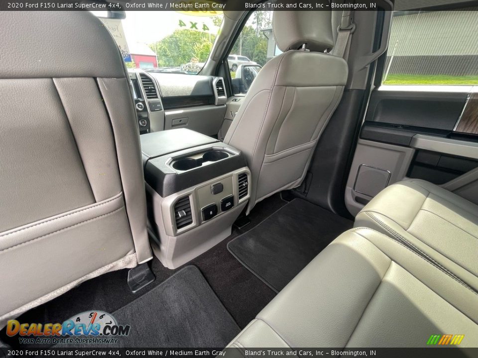 Rear Seat of 2020 Ford F150 Lariat SuperCrew 4x4 Photo #18
