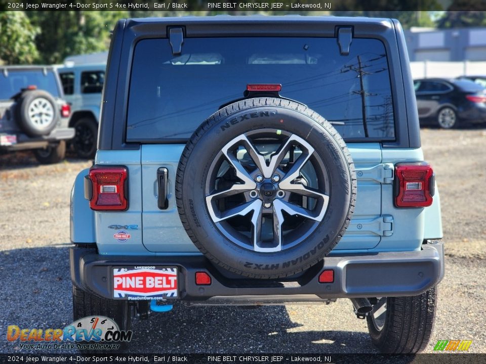 2024 Jeep Wrangler 4-Door Sport S 4xe Hybrid Earl / Black Photo #6