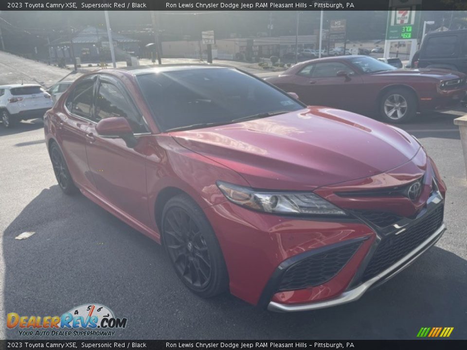 2023 Toyota Camry XSE Supersonic Red / Black Photo #4