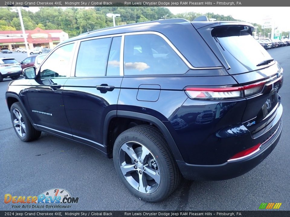 2024 Jeep Grand Cherokee 4XE Midnight Sky / Global Black Photo #3