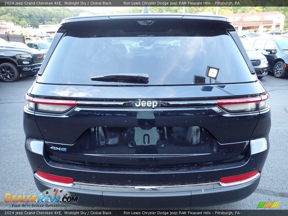 2024 Jeep Grand Cherokee 4XE Midnight Sky / Global Black Photo #4