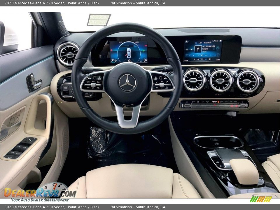 2020 Mercedes-Benz A 220 Sedan Polar White / Black Photo #4