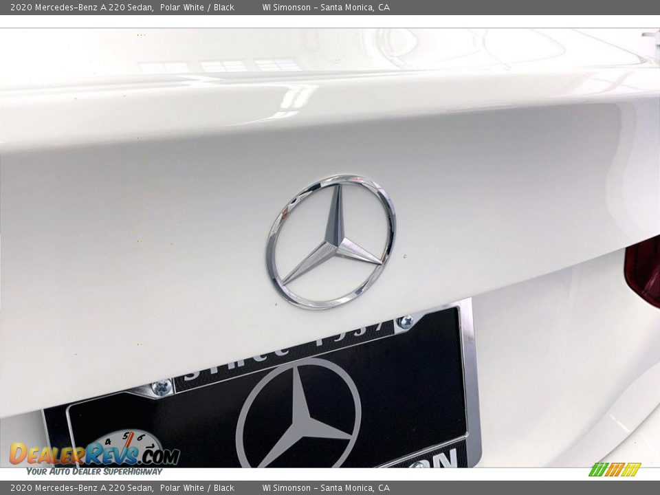 2020 Mercedes-Benz A 220 Sedan Polar White / Black Photo #7
