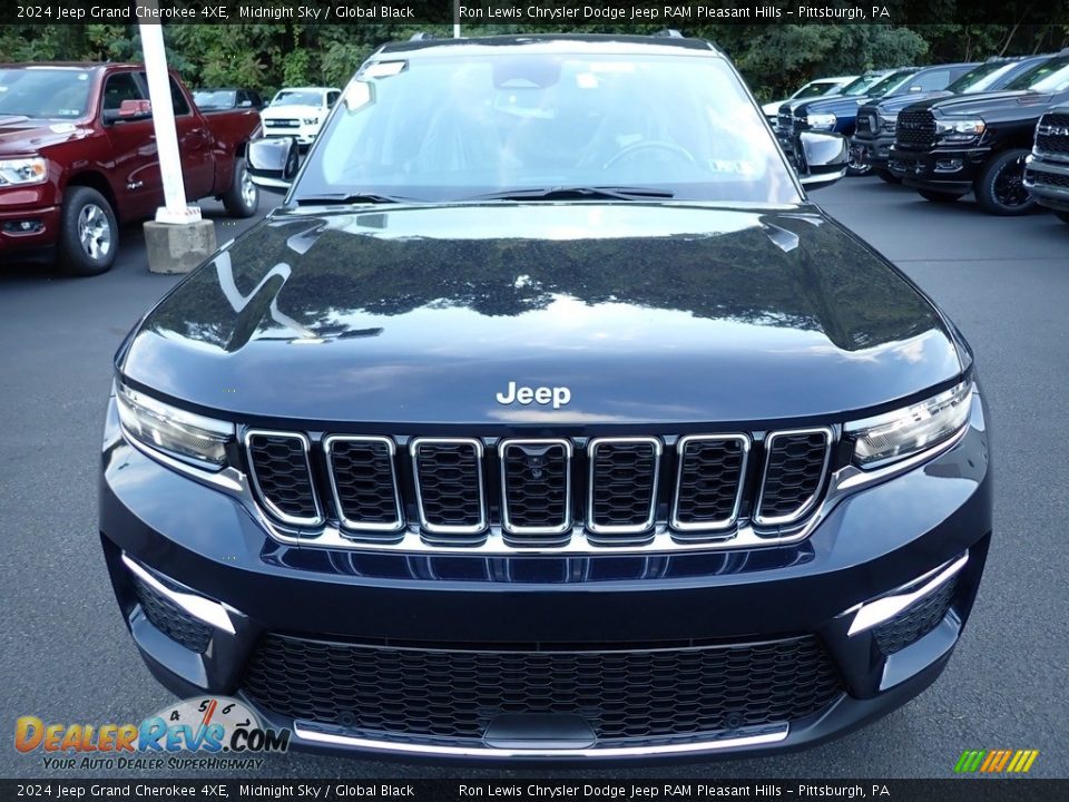 2024 Jeep Grand Cherokee 4XE Midnight Sky / Global Black Photo #9