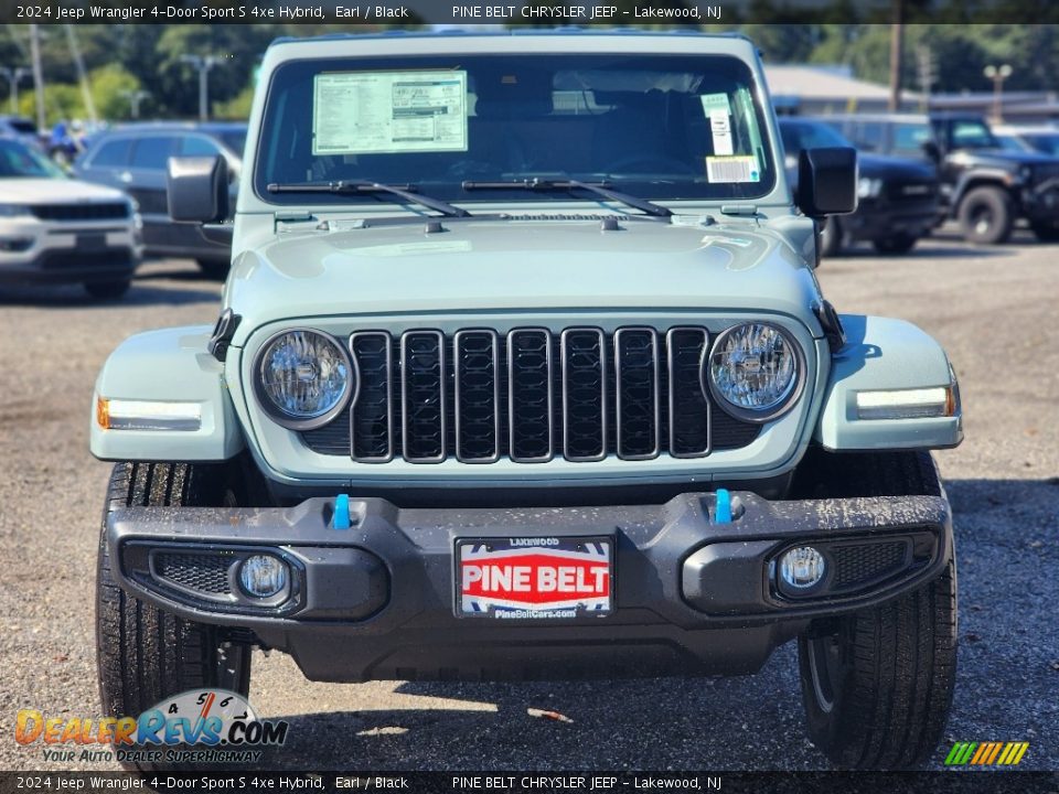 2024 Jeep Wrangler 4-Door Sport S 4xe Hybrid Earl / Black Photo #2