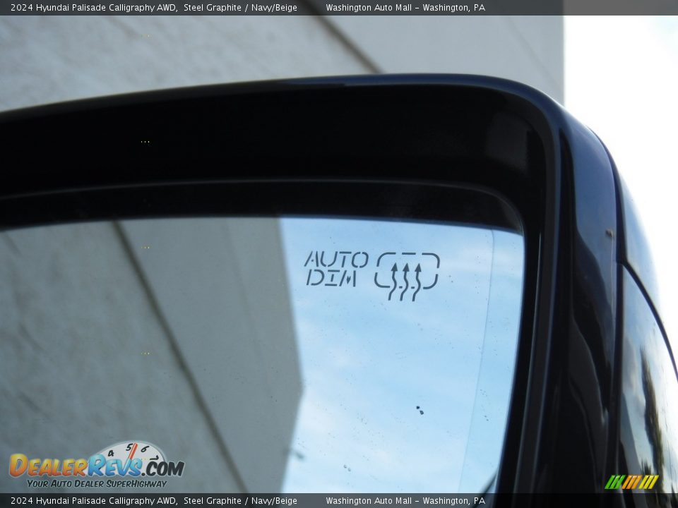 2024 Hyundai Palisade Calligraphy AWD Steel Graphite / Navy/Beige Photo #24