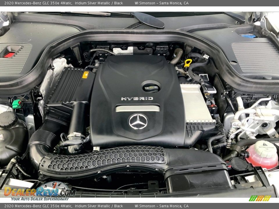 2020 Mercedes-Benz GLC 350e 4Matic 2.0 Liter Turbocharged DOHC 16-Valve VVT 4 Cylinder Gasoline/Electric Hybrid Engine Photo #8