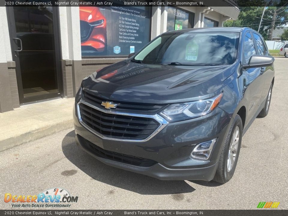 2020 Chevrolet Equinox LS Nightfall Gray Metallic / Ash Gray Photo #3