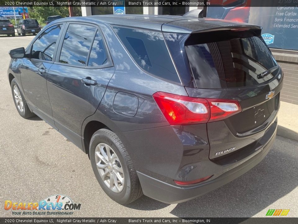 2020 Chevrolet Equinox LS Nightfall Gray Metallic / Ash Gray Photo #6