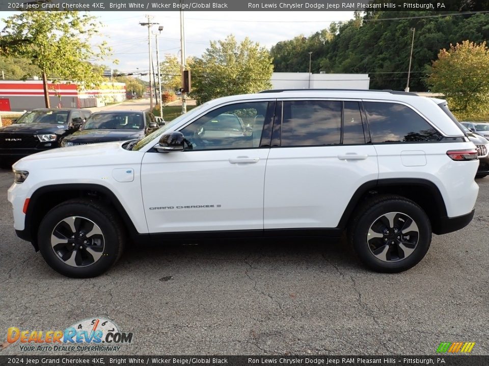 Bright White 2024 Jeep Grand Cherokee 4XE Photo #2