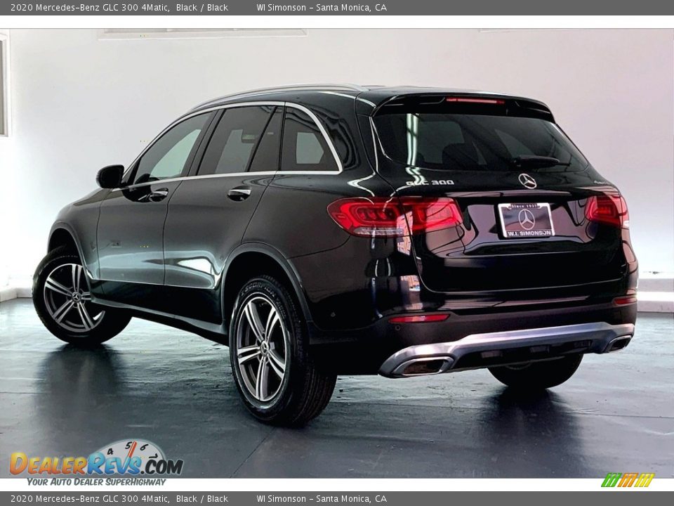 2020 Mercedes-Benz GLC 300 4Matic Black / Black Photo #10