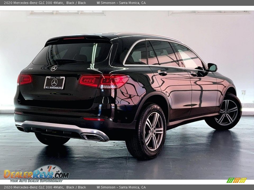 2020 Mercedes-Benz GLC 300 4Matic Black / Black Photo #13