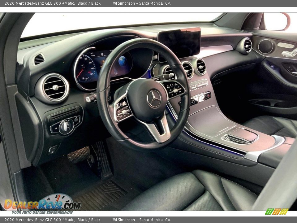 2020 Mercedes-Benz GLC 300 4Matic Black / Black Photo #14