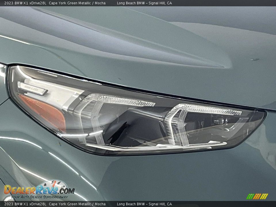 2023 BMW X1 xDrive28i Cape York Green Metallic / Mocha Photo #4