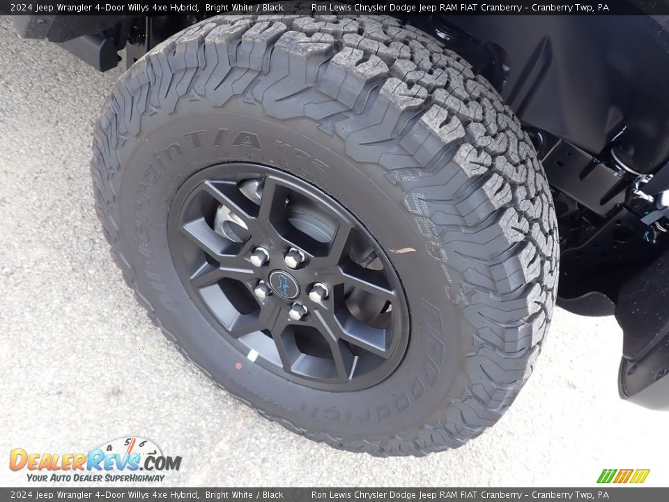 2024 Jeep Wrangler 4-Door Willys 4xe Hybrid Wheel Photo #9