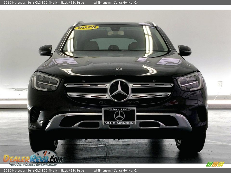 2020 Mercedes-Benz GLC 300 4Matic Black / Silk Beige Photo #2