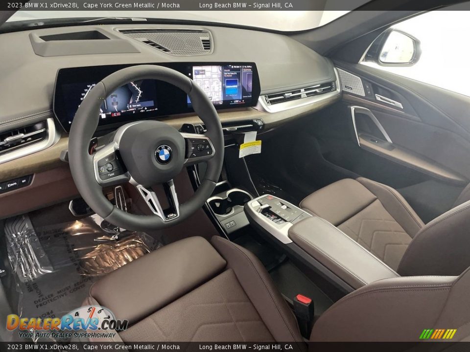 Mocha Interior - 2023 BMW X1 xDrive28i Photo #11