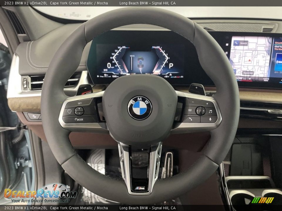 2023 BMW X1 xDrive28i Steering Wheel Photo #13