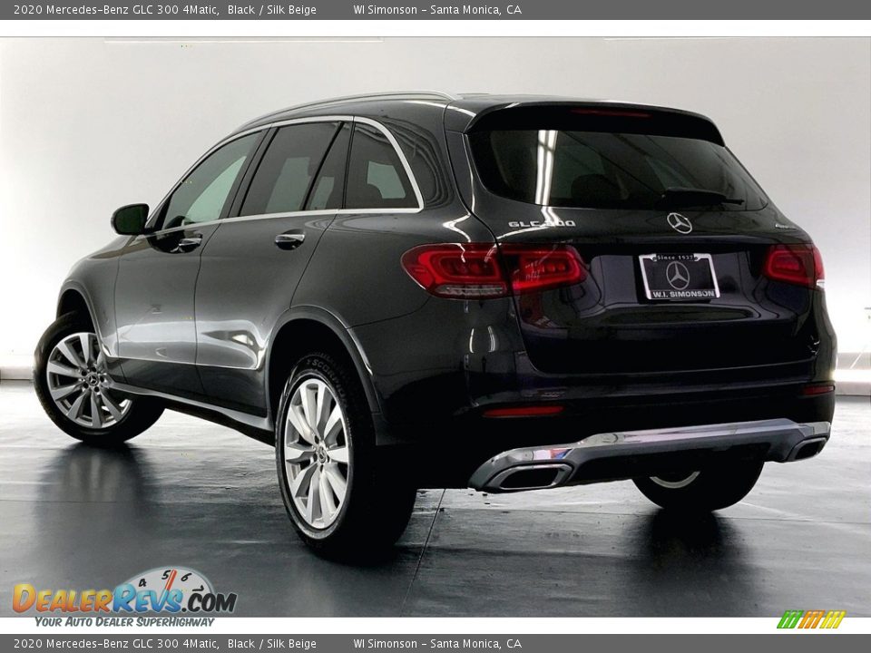 2020 Mercedes-Benz GLC 300 4Matic Black / Silk Beige Photo #10