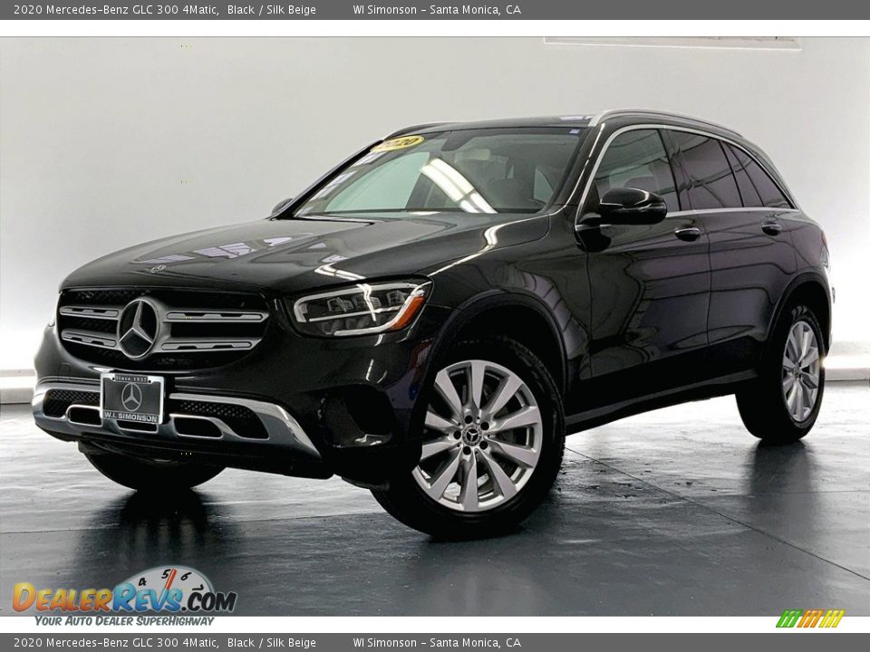 2020 Mercedes-Benz GLC 300 4Matic Black / Silk Beige Photo #12