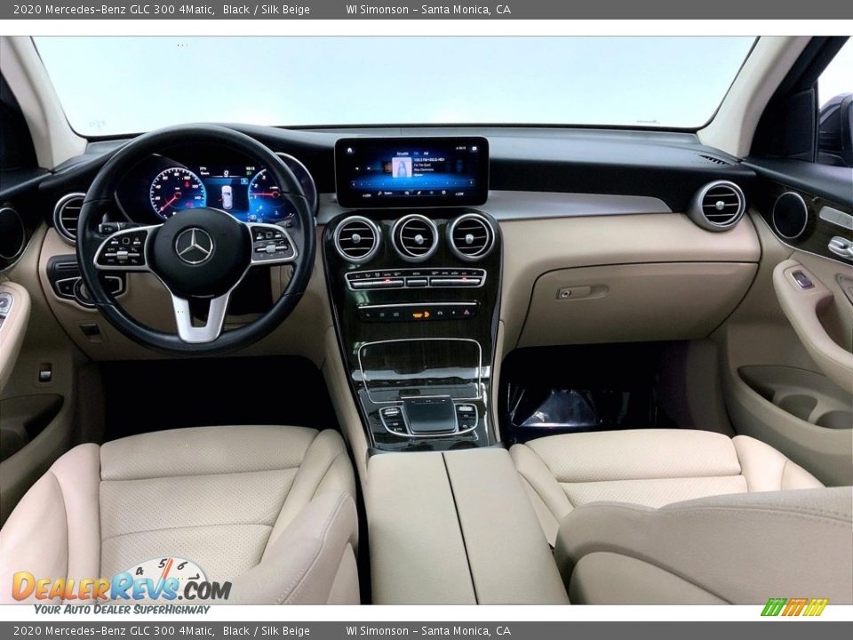 Silk Beige Interior - 2020 Mercedes-Benz GLC 300 4Matic Photo #15