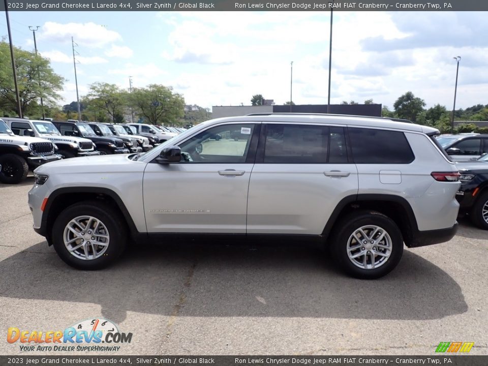 2023 Jeep Grand Cherokee L Laredo 4x4 Silver Zynith / Global Black Photo #2