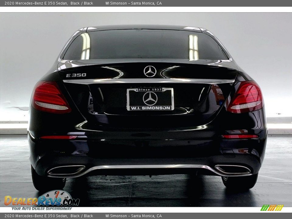 2020 Mercedes-Benz E 350 Sedan Black / Black Photo #3