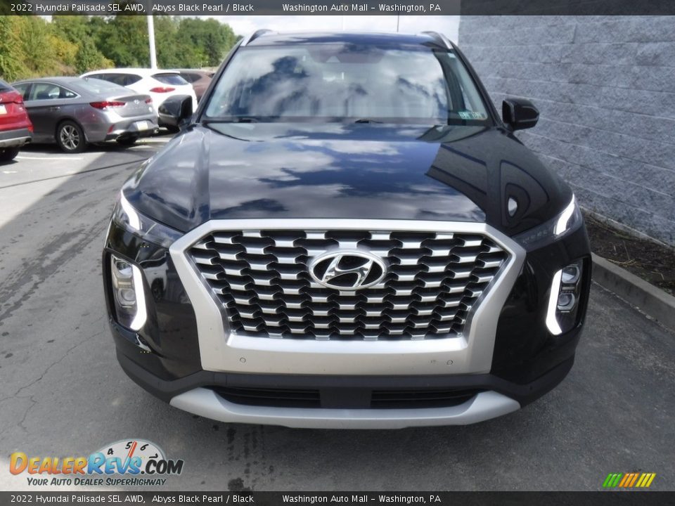 2022 Hyundai Palisade SEL AWD Abyss Black Pearl / Black Photo #5